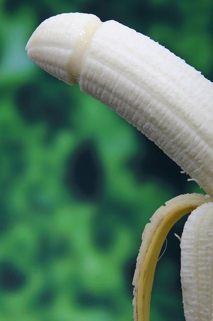 vyřezaný banán