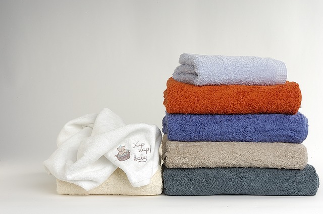 složené ručníky